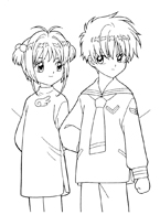 Cardcaptor Sakura Coloring Page